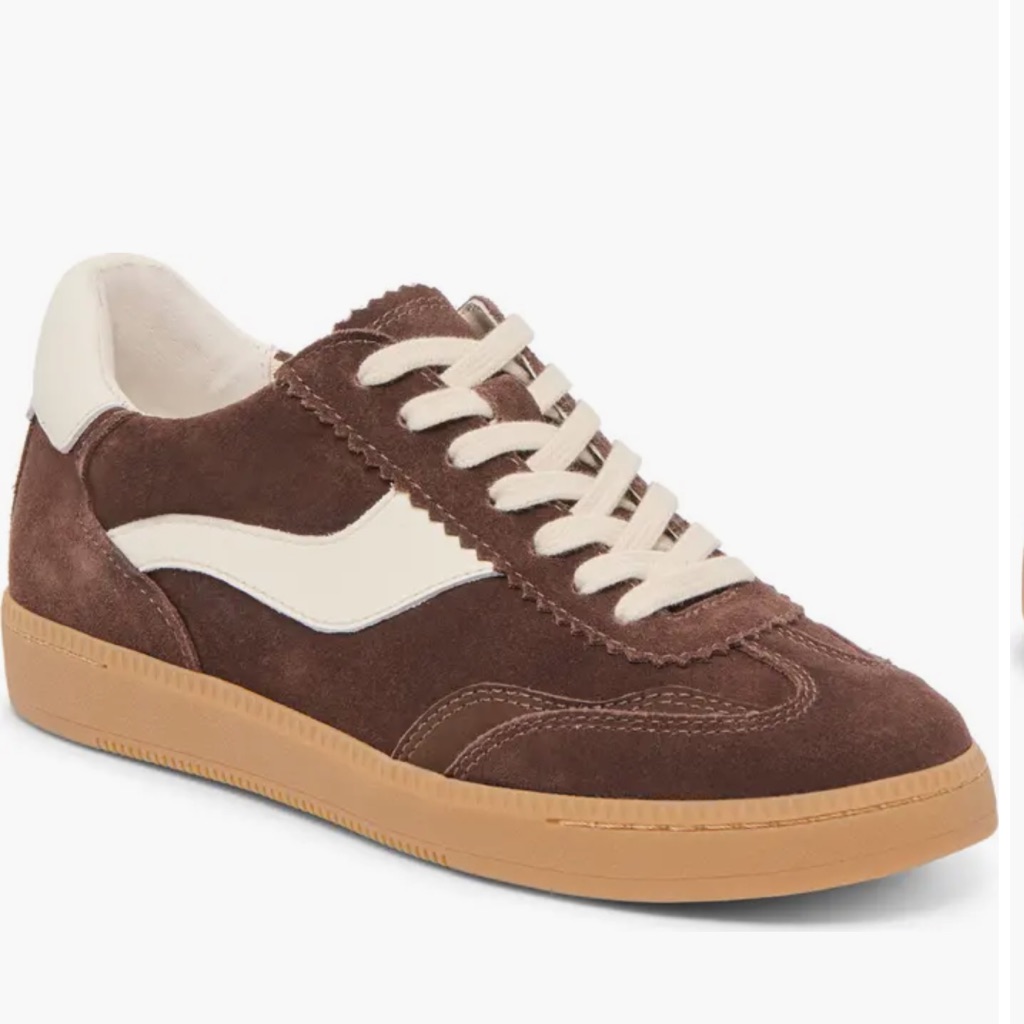 Dolce Vita | Women Notice Sneakers - Dark Brown Suede